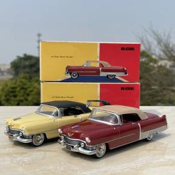 Liga clássica modelo de carro antigo, Diecasts veículos metálicos, retro Vintage carro modelo coleção, alta simulação, presente brinquedo crianças, 1:43 - Image 1