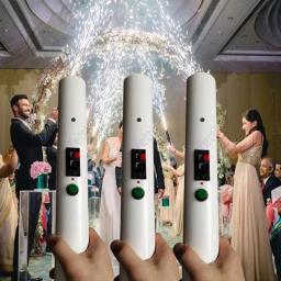 Máquina de faísca portátil, máquina de fogos de artifício, efeito especial, pirofogos de artifício frios para casamento, decoração de festa de chrimas - Image 1
