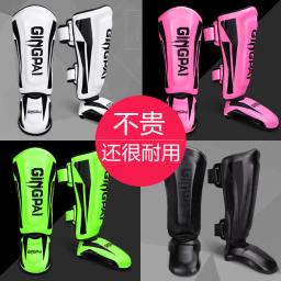 Juventude/adulto crianças mma boxe shin guardas instep kickboxing tornozelo equipamentos de apoio karate protetores sanda muay thai leggings deo - Image 2