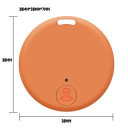 Round BT GPS Tracker para animais de estimação, posicionamento em tempo real, impermeável, anti-perdido - Image 6