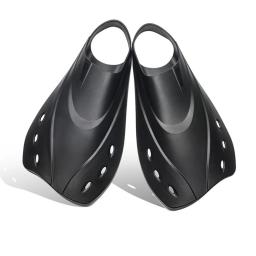 Short Blade Fins Flippers para adultos, bolso leve com pé cheio, tamanho de viagem, mergulho, mergulho - Image 1
