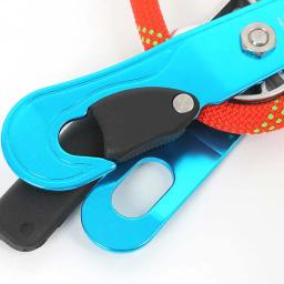 Outdoor Rock Escalada Descida Dispositivo, profissional Handle-Control Descender, Rapel Freio Equipamento, limpeza de parede - Image 4