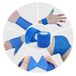 Auto-adesivo Sports fita muscular, bandagem elástica, terapia movimento impermeável, articulações do dedo envoltório, kit de primeiros socorros, Pet, 1 pc, 6pcs - Image 3
