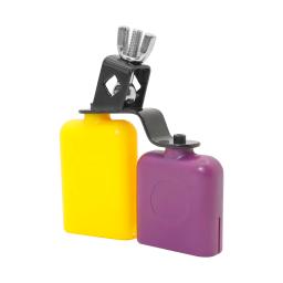 Profissional Percussão Instrumento Kit de Bateria, Bateria Acessórios, Amarelo, Roxo, Tweeter, Baixo, Quadrado, Cowbell, Bicolor - Image 5