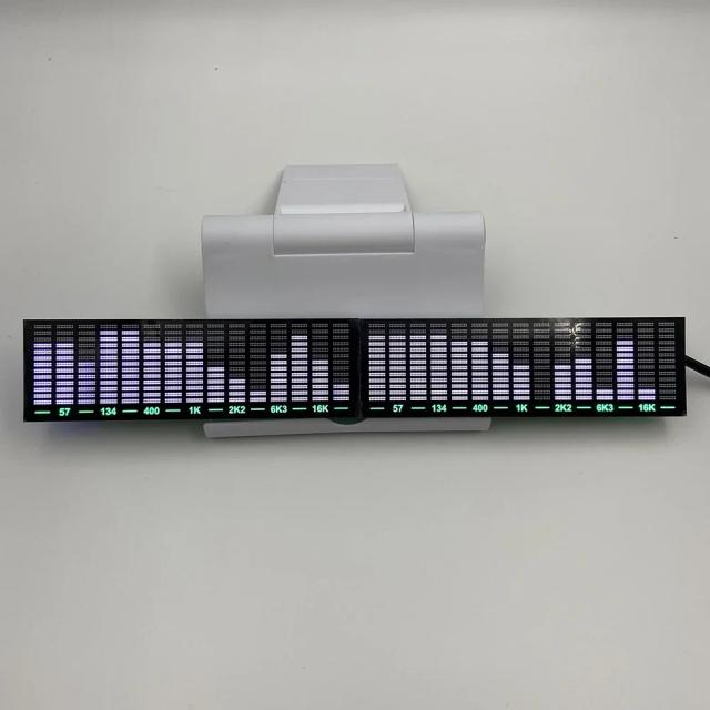 Display de Espectro Musical Interativo: LED de 30 Segmentos com Captador de Luz Ambiente e Ritmo Atmosférico
