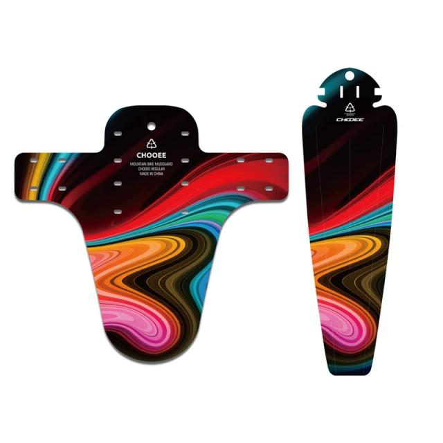 Kit de Guarda-Lamas Chooee para Bicicletas com Acessórios para Rodas Dianteiras e Traseiras