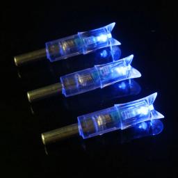 3/6/12 pçs besta seta tiro com arco iluminado nock luz led brilhante para a noite de caça esportes tiro setas caça acessórios - Image 5