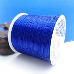 Stretch Elastic Nylon Cord para Jóias DIY, Fio Colorido, Beading String, Linha de Cordas, Pulseiras e Colares, 10 Metros, 0.6mm, 1 Rolo - Image 4
