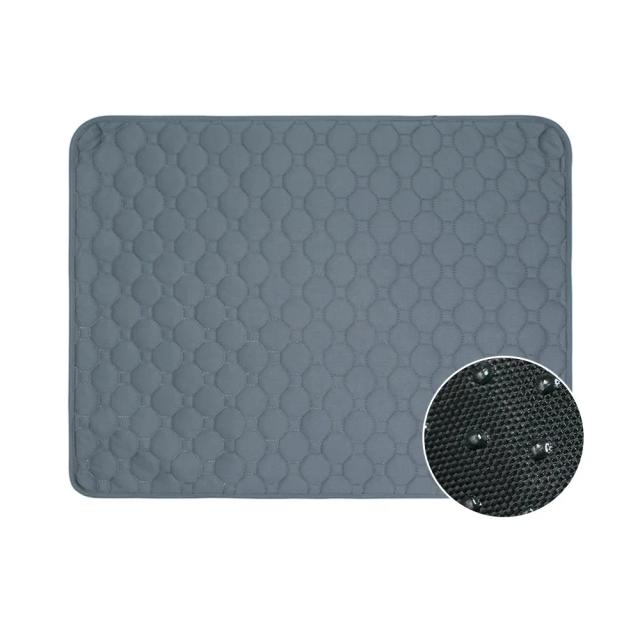 Tapete Reutilizável Anti Slip para Urina de Pet - Lavável e Ideal para Treinamento de Cachorros e Uso em Carros