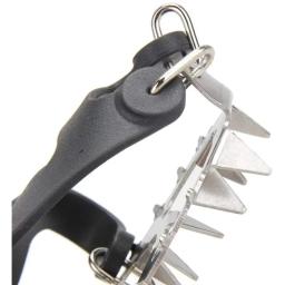 Antiderrapante Manganês Aço Sapato Cobre, 18 Dentes Escalada Crampons para Outdoor Inverno Caminhada Gelo Pesca Neve Sapatos - Image 4