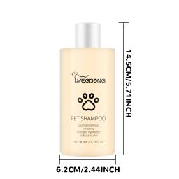 Shampoo Pet e Lavagem do Casaco para Limpeza Hidratante, Shampoo Dog, Adicionando ao Cabelo Pet, 300ml - Image 6