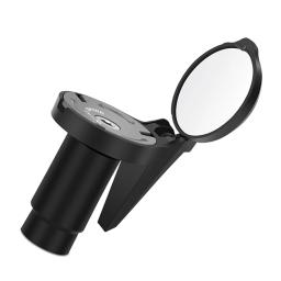 West Biking-Bicicleta Espelho Retrovisor, Guiador End Mirror, Pequeno Convexo, Ciclismo Espelho, 360 Ajustável, MTB Road Bike Acessórios - Image 4
