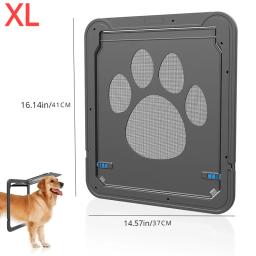 Porta de estimação, Dog Gate, Ao ar livre, Cães, Gatos, Janela, Casa, Entrar livremente, Moda, Bonito Jardim, Seguro, Novo, Fácil Instalar - Image 6