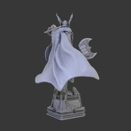 Figura de resina em escala de 108 mm estilo viking Thor desmontado e sem pintura kit modelo une estatueta colecionar brinquedos - Image 4