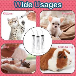 Seringa de Alimentação Pet com Medição para Cachorro Pequeno, Gatos, Cachorro, Gatinho e Outra Seringa Líquida Animal Pequeno, Suprimentos de Alimentador, 12ml - Image 5