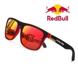 Óculos de sol polarizados de proteção UV400 da moda masculina e feminina Red Bull, óculos de sol ao ar livre, caça, pesca, direção, aventura - Image 2