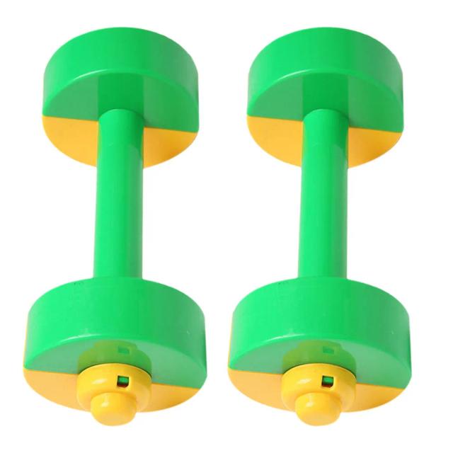 Halteres de Plástico para Jardim de Infância - Par - Alça Ergonômica