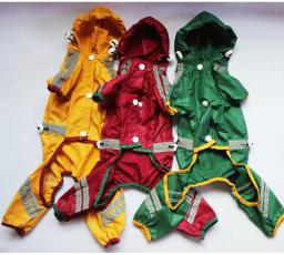 À prova dwaterproof água roupas para cães pequenos animais de estimação capa de chuva casaco de cachorro york chihuahua roupas para cães suprimentos protetor solar à prova de vento - Image 2