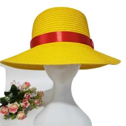 Chapéu de palha ao ar livre para dramatização, chapéu de sol respirável, boné de pescador, elegante e protetor solar, rua e festa - Image 4