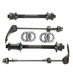 1 conjunto de espetos de eixo de liberação rápida para bicicleta mtb com rolamentos de cubo de 25mm-ferramentas universais para rodas dianteiras e traseiras de 6-8 velocidades para reparo de bicicletas - Image 2
