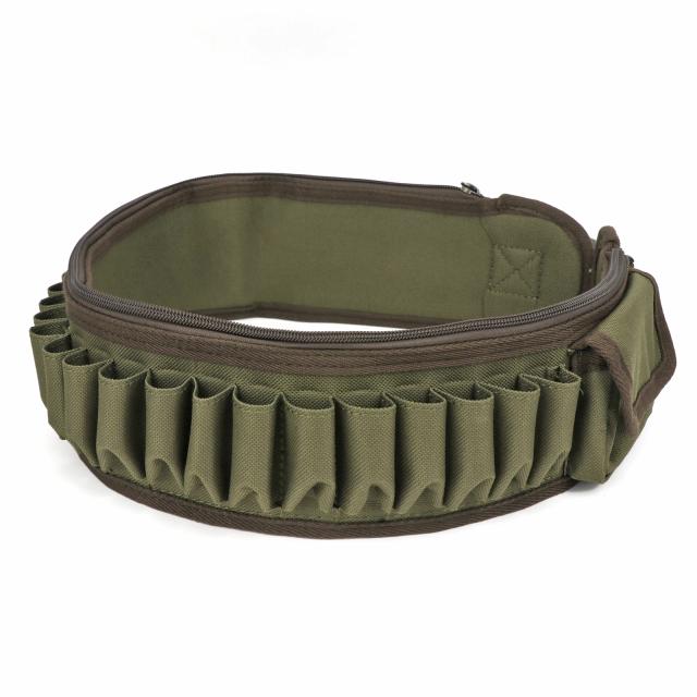 Cinto Tourbon para Caça com Suporte de Munição em Nylon para 12 e 16 Gauge com 24 Cartuchos