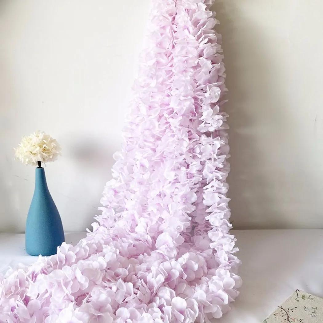 Guirlanda Pendurada De Flores Artificiais Wisteria, Videira De Rattan, Cordas De Flores Falsas, Flores De Seda, Jardim De Casa, Decoração De Casamento, 100cm - Image 1