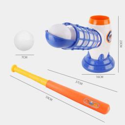 Treinador de beisebol juvenil para crianças, alimentado por bateria, máquina de passo para treinamento com operação simples, automático para jovens - Image 3