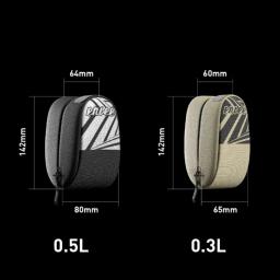 Sacos traseiros de bicicleta dobrável almofada sela ferramenta armazenamento saco traseiro 0.3/0.5l estrada mountain bike caixa traseira liberação rápida - Image 3