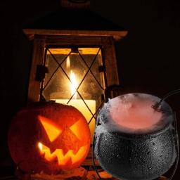 Halloween LED Smoke Machine, umidificador LED, nevoeiro Névoa Maker, mudança de cor Witch Pot, decoração do partido Prop, EU Plug - Image 3