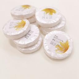 Round Soap for Travel, Mini Size, Hotel, Atividades ao ar livre, Camping, Caminhada, Atacado, Frete Rápido Grátis, 10g, 0,35 onça, 30 Pc Box - Image 5