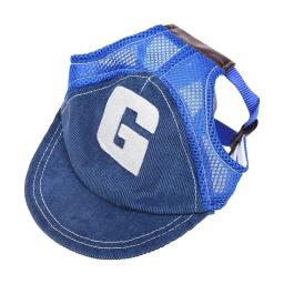 Boné de beisebol com orelhas para cães, chapéu ajustável, protetor solar, esportes ao ar livre, cães pequenos médios e grandes - Image 5