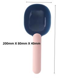 Colher de alimentação para animais de estimação Pá de alimentos Colher com saco selado Colheres Clip Alimentadores para animais de estimação Suprimentos para cachorros e gatinhos Acessórios para cães e gatos - Image 3