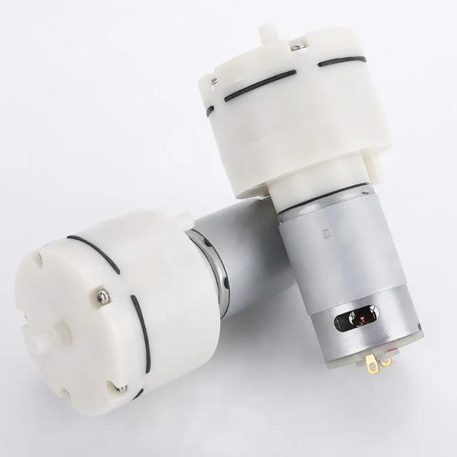 Micro Bomba de Ar de Vácuo Silenciosa para Aeração de Tanque de Peixes - Dispositivo Médico DC 12V, 10W, Baixo Ruído