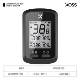 XOSS G Plus Sem Fio GPS Bicicleta Computador, Velocímetro Ciclismo À Prova D 'Água, ANT +, Road Bike, MTB Acessórios - Image 1