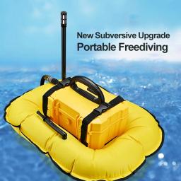 Mergulho Snorkel Equipamento Subaquático Rebreather Trap Ventilador Móvel Mergulho Profundo Cilindro Tanque para Pesca De Oxigênio - Image 2