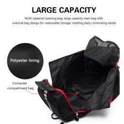 Mochila De Basquete Personalizado Com Logotipo, Compartimento De Sapato Independente, Saco De Viagem, Saco De Treinamento De Esportes, Impresso Nome Padrão - Image 4