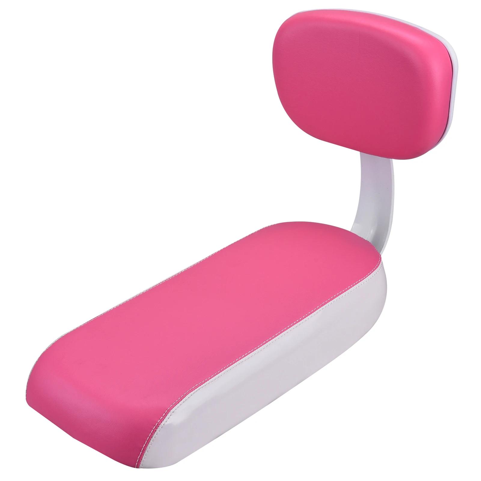 PU Leather Bicycle Back Seat para crianças, almofada macia, cremalheira traseira, resistente à água, acessórios de bicicleta, encosto - Image 1