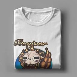 Camiseta de grandes dimensões verão esquie llbonjour ll clair obscur expedição 33 coe33 jogo tshirt masculino y2k roupas manga curta topos - Image 1