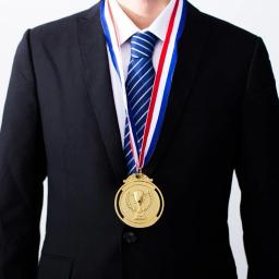 Vencedor Medalha de Recompensa com Fita no Pescoço, Ouro, Prata, Bronze, 1 °, 2 °, 3 °, Competição Desportiva, Lembrança - Image 5