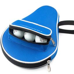 Profissional novas raquetes de tênis de mesa bat saco oxford ping pong caso com bolas saco acessórios esportivos 30x20cm - Image 1