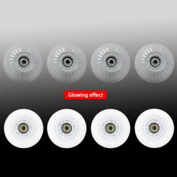 8 rodas luminescentes flash patins inline 90a led rodas flash patins 68mm 72mm 76mm 80mmmulti-especificação multi-cor - Image 2