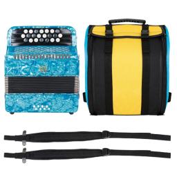 Profissional 8 Baixo Acordeão com Strap Bag, Mão Piano, Instrumento Teclado, Musical Presente, Banda Musical, 22 Teclas - Image 5