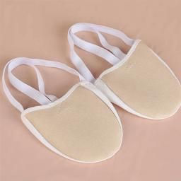 Almofadas de dança palmilhas meio comprimento equipamento de ginástica rítmica meias sola sapatos arte ginástica rítmica toe sapatos macio meia meia - Image 4