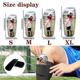 Caneleiras de futebol personalizadas para adultos e crianças, Guardas personalizados para meninos e homens, Match Protection Pad, guarda de futebol, presentes para o jogador - Image 5