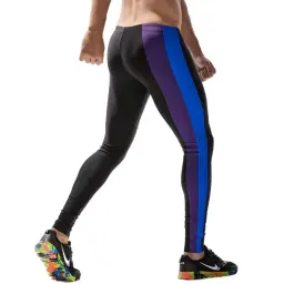 Leggings de compressão de natação masculina, calças de mergulho, calças de água, camada de base de secagem rápida, corrida, ciclismo upf 50 + - Image 4