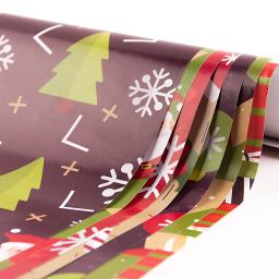 Papel de embrulho kraft retro face única, papel artesanal DIY para embalagem de presentes de Natal e Ano Novo, 1pc - Image 5
