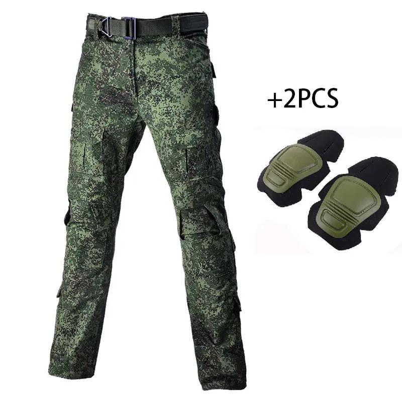 Calças de Carga Resistentes ao Desgaste para Escalada, Calça Camo Outdoor, Calças Táticas, Pano de Caça, Calças de Caminhada, Combate Paintball, Joelheira - Image 1