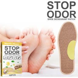 Patch Desodorante Antibacteriano para Sapatos, Palmilha Calmante Adesivos, Antitranspirante Antibacteriano, Cuidado com os pés do atleta de limão - Image 6