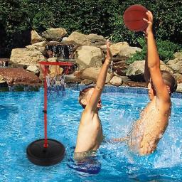 Aro de basquete com bolas para crianças e adultos, jogo de bilhar, 1 conjunto - Image 3