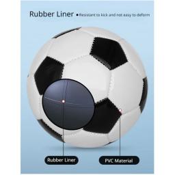 Bola de futebol inflável para adultos e crianças, bola de borracha para treinamento, esportes ao ar livre, brinquedos para jardim de infância, presentes - Image 5